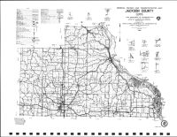 Jackson County Highway Map, Jones County 1988